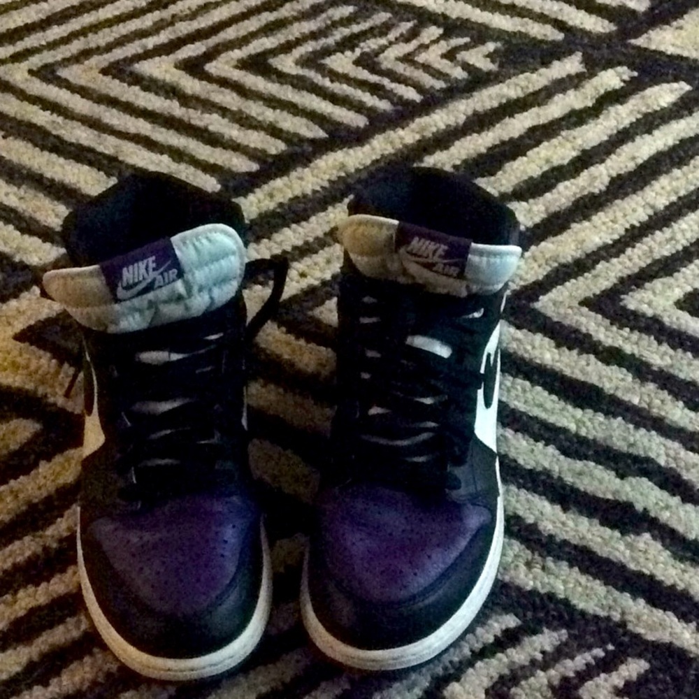 Purple Jordan one 6 1/2